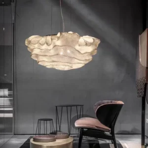 Sculptural Stainless Steel Pendant Chandelier BP2029 4