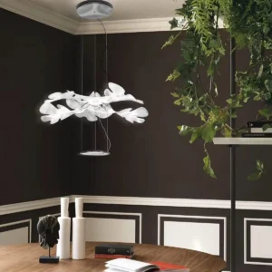 Sculptural Acrylic Leaf Chandelier BP2039 2
