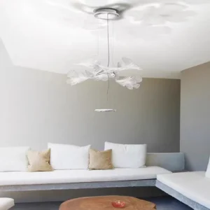 Sculptural Acrylic Leaf Chandelier BP2039 5