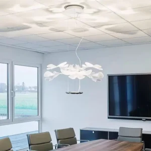 Sculptural Acrylic Leaf Chandelier BP2039 6