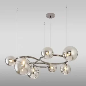 Modern Glass Globe Chandelier BP2040 1