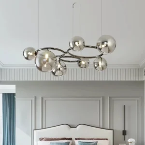Modern Glass Globe Chandelier BP2040 2