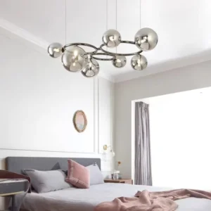 Modern Glass Globe Chandelier BP2040 4