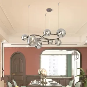 Modern Glass Globe Chandelier BP2040 5