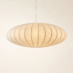 Handcrafted Natural Silk Pendant Light P5014