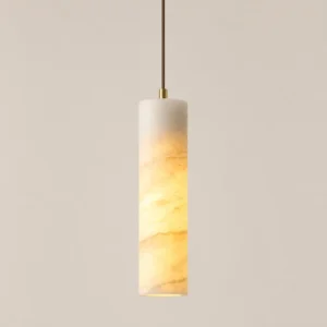 Luxury Alabaster Column Pendant Light PA006