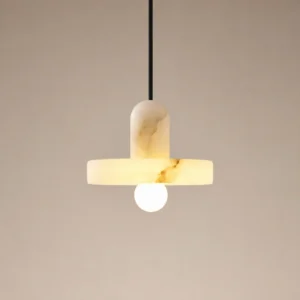 Minimalist Alabaster Pendant Light PA010