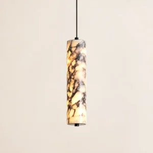 Modern Marble Cylinder Pendant Light PB002