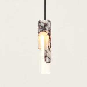 Modern Marble Tube Pendant Light PB004