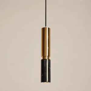 Modern Marble Cylinder Pendant Light PB017