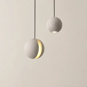 Modern Concrete Sphere Pendant Light PC007