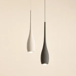 Scandinavian Concrete Teardrop Pendant Light PC009