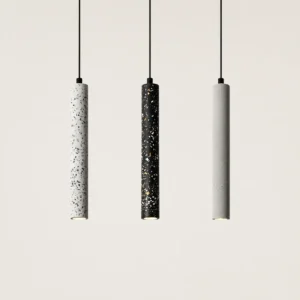 Modern Concrete Cylinder Pendant Light PC011