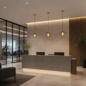 Modern Layered Smoked Glass Pendant Light PD004 1