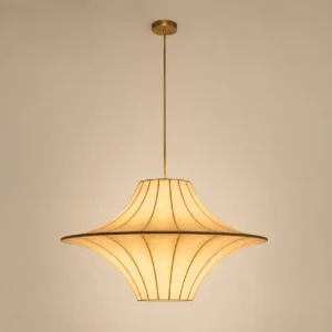 Modern Silk Hourglass Pendant Light P5004
