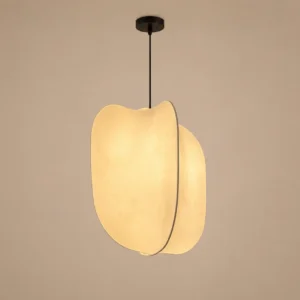 Organic Modern Silk Pendant Light P5007