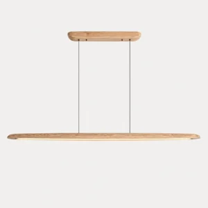 Nordic Solid Wood Linear Pendant Light PD003