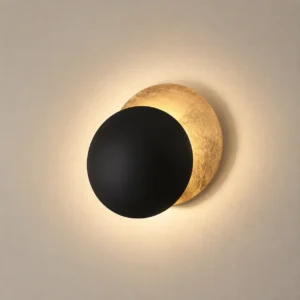 Modern Eclipse Dual Circle Metal Wall Lamp WA1065