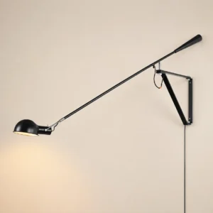 Modern Balance Weight Metal Dome Shade Wall Mount Reading Light WA1094
