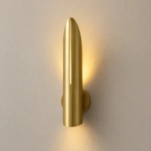 Modern Bullet-Shaped Metal LED Wall Sconce WA1102